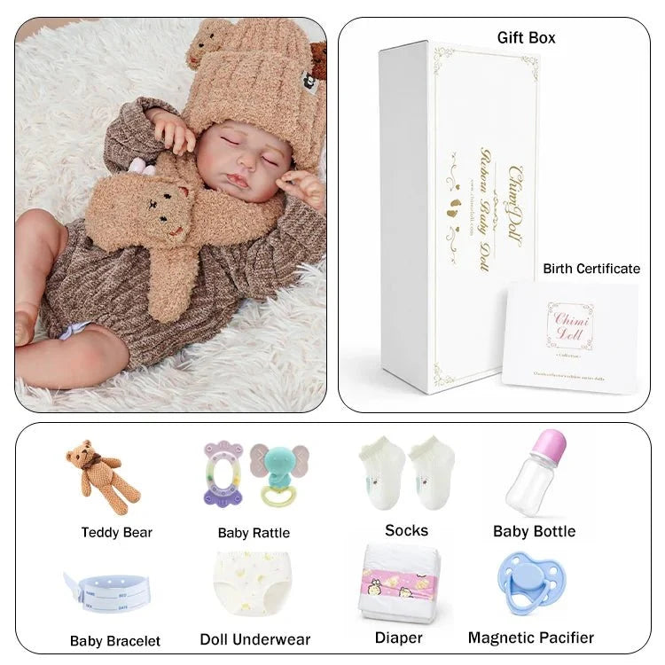 Leo 20" Lifelike Reborn Baby Doll