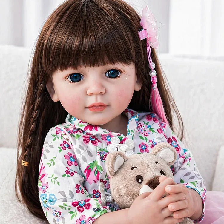 Maisie & Tilly 22" Twin Lifelike Toddler Dolls