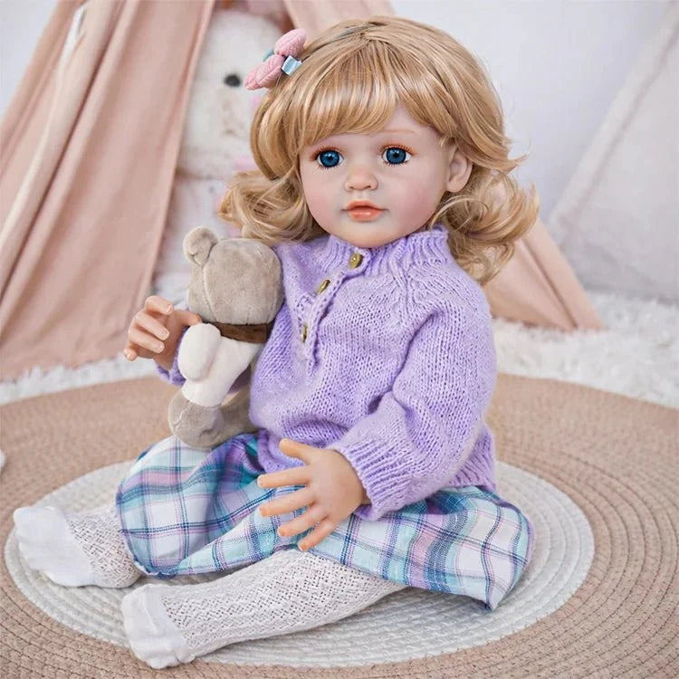 Mia 22" Lifelike Toddler Doll