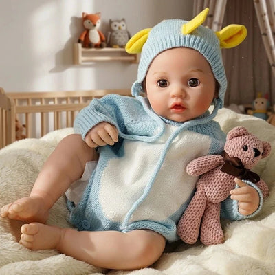 Bobby 20" Interactive Feeding Baby Doll