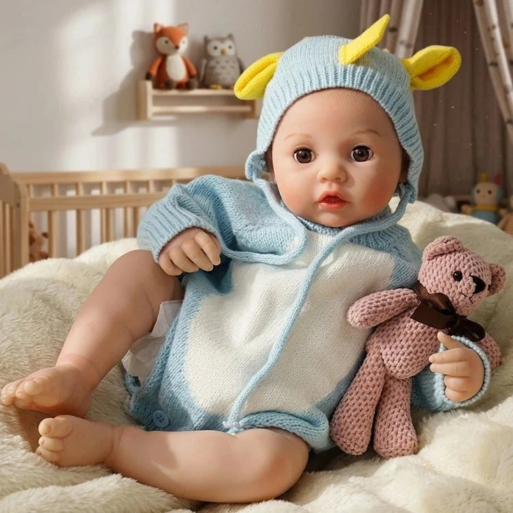 Bobby 20" Interactive Feeding Baby Doll