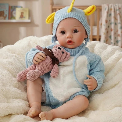 Bobby 20" Interactive Feeding Baby Doll