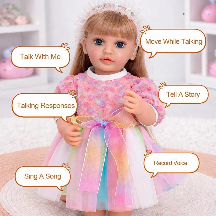 Briony 22" Interactive Talking Toddler Doll