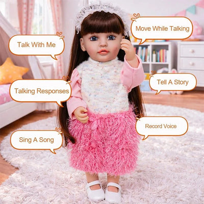 Darcie 22" Interactive Talking Toddler Doll