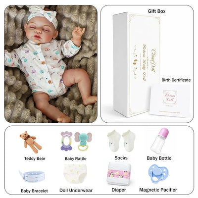 Eleanor 18" Lifelike Reborn Baby Doll