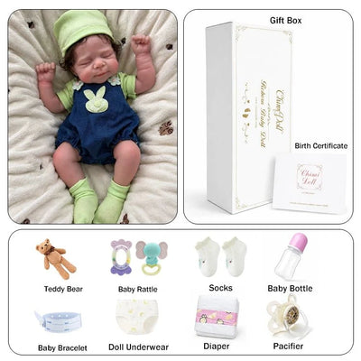 Jamie Lifelike Full Silicone Reborn Baby Doll
