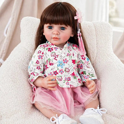 Maisie & Tilly 22" Twin Lifelike Toddler Dolls