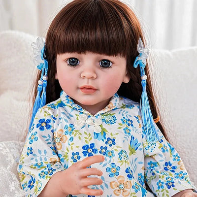 Maisie & Tilly 22" Twin Lifelike Toddler Dolls