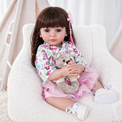 Maisie & Tilly 22" Twin Lifelike Toddler Dolls