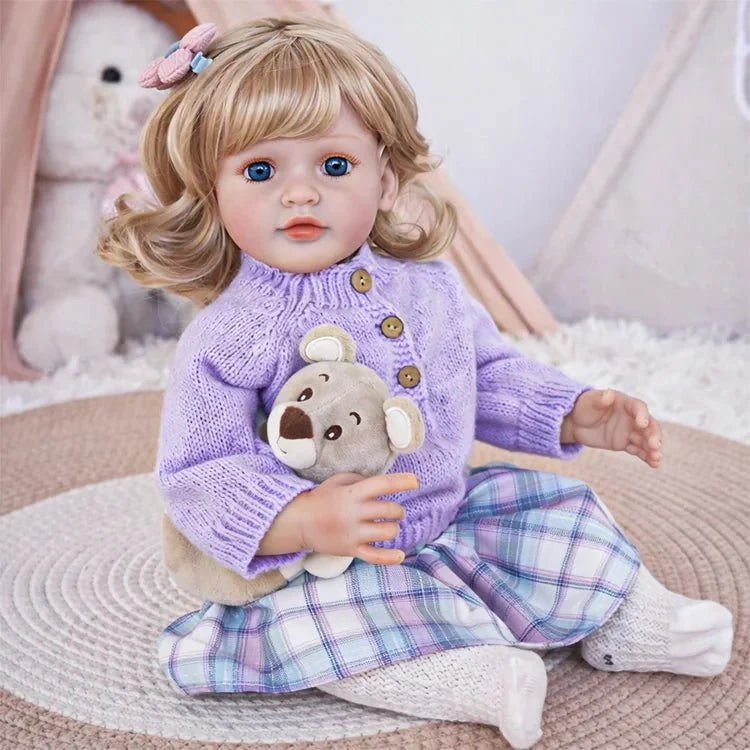 Mia 22" Lifelike Toddler Doll