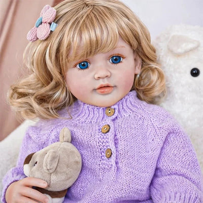 Mia 22" Lifelike Toddler Doll