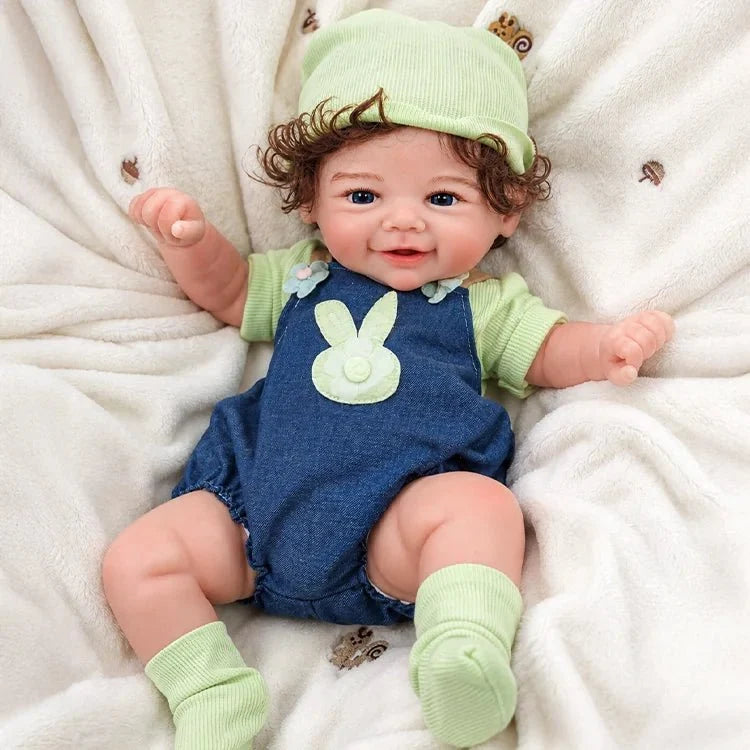 Teddy Lifelike Full Silicone Reborn Baby Doll