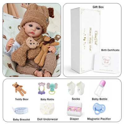 Toby 20" Lifelike Reborn Baby Doll