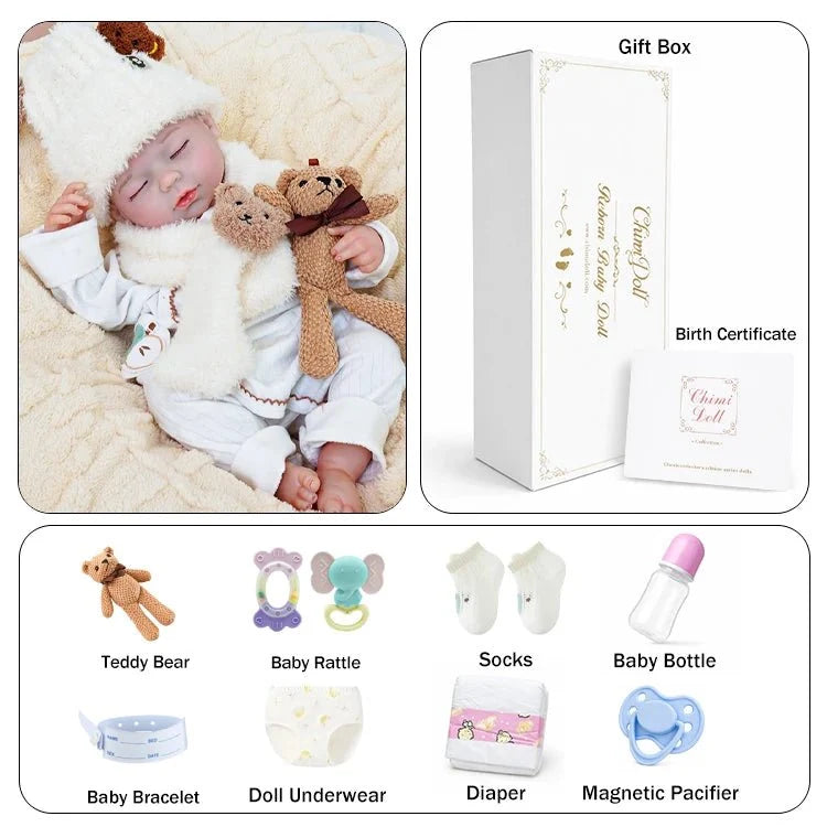 Zoe 20" Lifelike Reborn Baby Doll